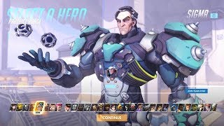 OVERWATCH SIGMA GAMEPLAY!/معرفی شخصیت اورواچ زیگما