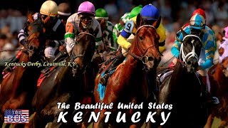 USA Kentucky State Symbols/Beautiful Places/Song MY OLD KENTUCKY HOME w/lyrics