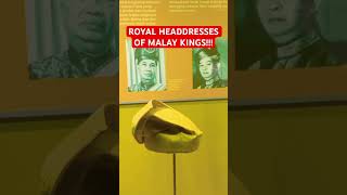 The Tengkolok - Malay version of a crown!! #shorts #trending #malaysia #king #history #learning