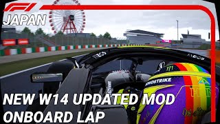 New Free W14 for Assetto Corsa | Hamilton's Lap of Suzuka | 2023 Japanese Grand Prix