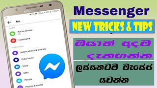 Facebook Messenger New Tricks & Tips 2022 | Messenger Update | Sri Network