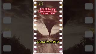 One of the first photographs of a tornado. 1898. #historical #facts #shorts #myth #legend