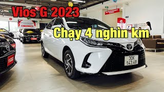 ✅ Chạy 4 nghìn km - Vios G 2023 siêu lướt cập bến Toyota Sure Mỹ Đình