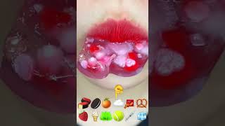 ASMR | cr satisfying lips - closer food