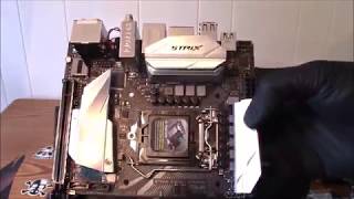 ASUS ROG STRIX Z370 I GAMING Motherboard Mini ITX For Intel LGA 1151 Socket CPU UNBOXING