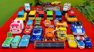 Looking for Disney Pixar Cars On the Rocky Road : Lightning Mcqueen, Chick Hicks, King, Francesco