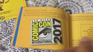 Unboxing - SDCC San Diego Comic Con 2017 Welcome Kit