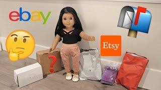 Opening HUGE American Girl Doll Mail HAUL | Esty & Ebay📬