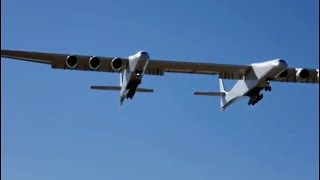 Самый большой (226,8 тонн!!!) в мире самолёт Stratolaunch