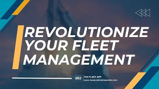 Fleet Management with HVI APP| #fleet #vehicle