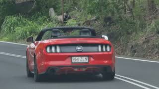 Ford Mustang Convertible Driving