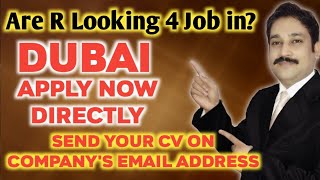 Latest Jobs in Dubai Today| Dubai Jobs Today | UAE Jobs Today