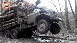 Truck stuck in mud!!! All wheel drive trucks TATRA, KAMAZ, IVECO, 5TON off road!