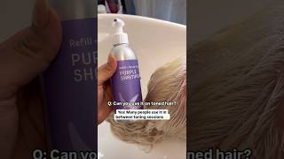 Plaine Products Purple Shampoo FAQ: How often to use? How long to leave in?