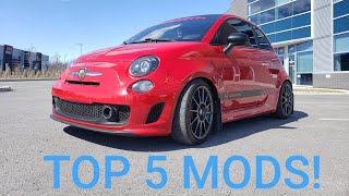 Top 5 Must Have Mods For Your Abarth 500!