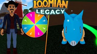 I Let A WHEEL Decide How I Hunt For 2 HOURS! | Loomian Legacy Roblox