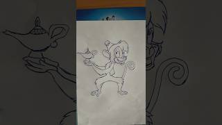 Малюємо ручкою Апу з Аладіна #shortvideo #shortsvideo #drawing #shorts #alladin