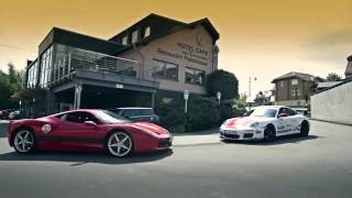 Ferrari Service - Angelo Zucchi Motorsports Presents Porsche GT3 Sabine vs Ferrari 458 Simons -