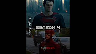 Dceu Superman vs Flash all seasons #dc #edit #dcu #shorts #fypシ゚viral #flashdc