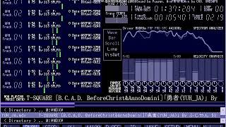 X68000 MDX FM音源 T-SQUARE［B.C.A.D. (Before Christ ＆ Anno Domini)］より「勇者 (YUH-JA)」