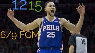 Ben Simmons Full Highlights at Milwaukee Bucks - 12 Pts, 5 Reb, 15 ASSISTS, 6/9 FGM! | March 4