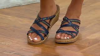 Kerstin Lindquist & Angela Bayly - QVC Feet Close Up 407