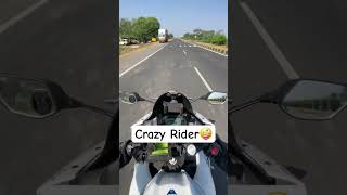 Hyper Ride 🤪🤣#shorts #shortsvideo #whitedevilrider #motorcycle #motovlog #rider