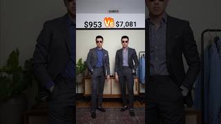 $953 vs $7,081: Dark Grey Suit Edition #affordablefashion #springfashion #mensfashion #suits