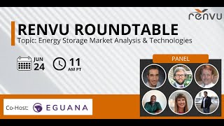 RENVU ROUNDTABLE: Energy Storage Market Analysis & Technologies ft. Eguana Technologies