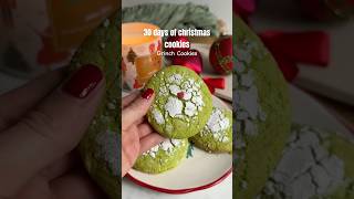 Full recipe on my blog #christmas #cookies #christmascookies #grinch #baking #cookierecipe #recipe