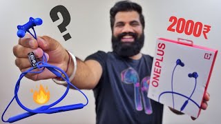 OnePlus Bullet Wireless Z Unboxing & First Look - Best Bluetooth Earphones For 2000₹😱😱😱