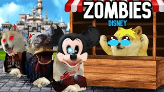 SOBREVIVIRÍAS a un APOCALIPSIS ZOMBIE EN DISNEYLAND? (RETO) - Hilos con cheems