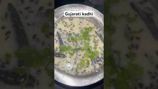 Gujarati authentic kadhi #kadhi #gujarati #buttermilk #besan #recipe #cookingshorts