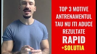 Antrenamentul tău nu-ți aduce rezultate?