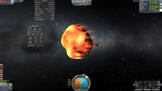 KSP -- Single launch capture of D-Class Asteroid into 250km orbit!