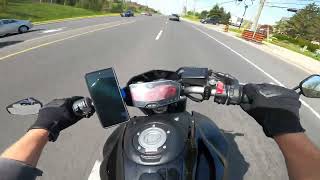 Yamaha FZ-07 Yoshimura Exhaust - Quick rip around the block - 4K