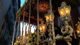 Semana Santa Madrid 2017. Procesión de los Estudiantes. María Santísima Inmaculada