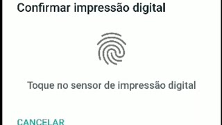 Como ativar impressão digital no whatsapp