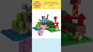 4B 049 – LEGO Minecraft A Emboscada do Creeper  Kit 72 Peças