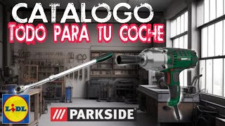 Catalogo para tu coche de herramientas Parkside