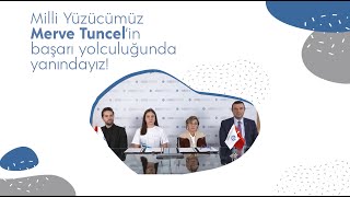 Spor ile İyileşen Gelecekte Milli Yüzücümüz Merve Tuncel'in Yanındayız!