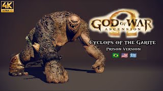 Cyclops of the Garite (Prison Version) | Lyrics ENG & PT - BR | GoW Ascension - Soundtrack | 4K60FPS