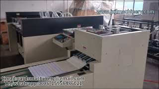 XP-4 Automatic Paper Sheets Feeding Folding Collating Machine