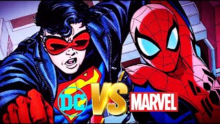 SPIDERMAN vs SUPERBOY ¿Quién ganó? | #shorts #marvel #dc