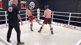 WKA Amateur English Cruiserweight Title ( K1-Rules ) : Marc Blan vs Niall Miller - Round 3.