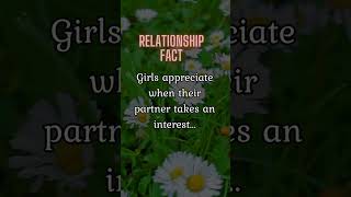 Girls Relationship Fact #shorts #facts