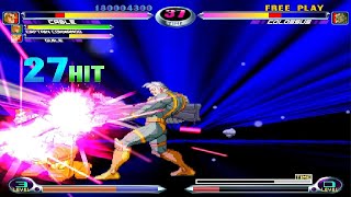 Marvel vs Capcom 2 Captain Commando/Guile/Cable Playthrough