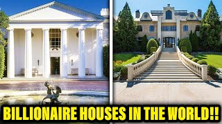 An Exclusive Look Inside Top Billionaires Homes!