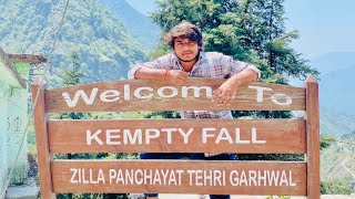 Kampty fall mussoorie😍 || best fall in massoorie🥰 || yha bhot crowd thi bhai😱