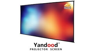 Yandood Foldable Anti-Crease Double Sided Projection Movie Screen